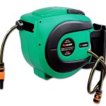 SuperHandy Mountable Retractable Water Hose Reel - 1/2" x 50' ft, 3/4" Female Threaded Connection