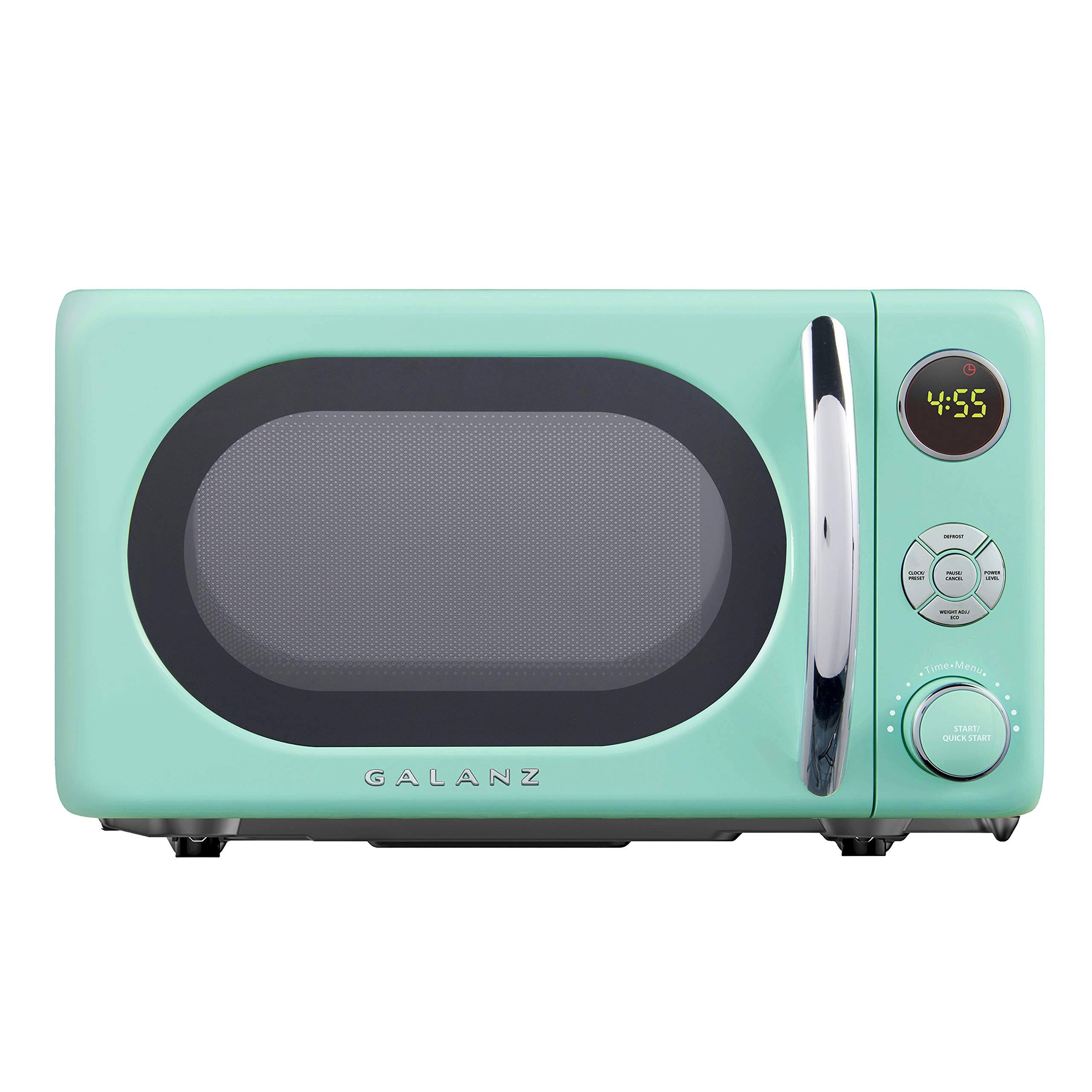 4d7d62b4108553b546eff2094dca341ea4be056f37f540634afb0403c86ea103.jpg Retro 0.7 Cu. ft. Microwave - Image 1
