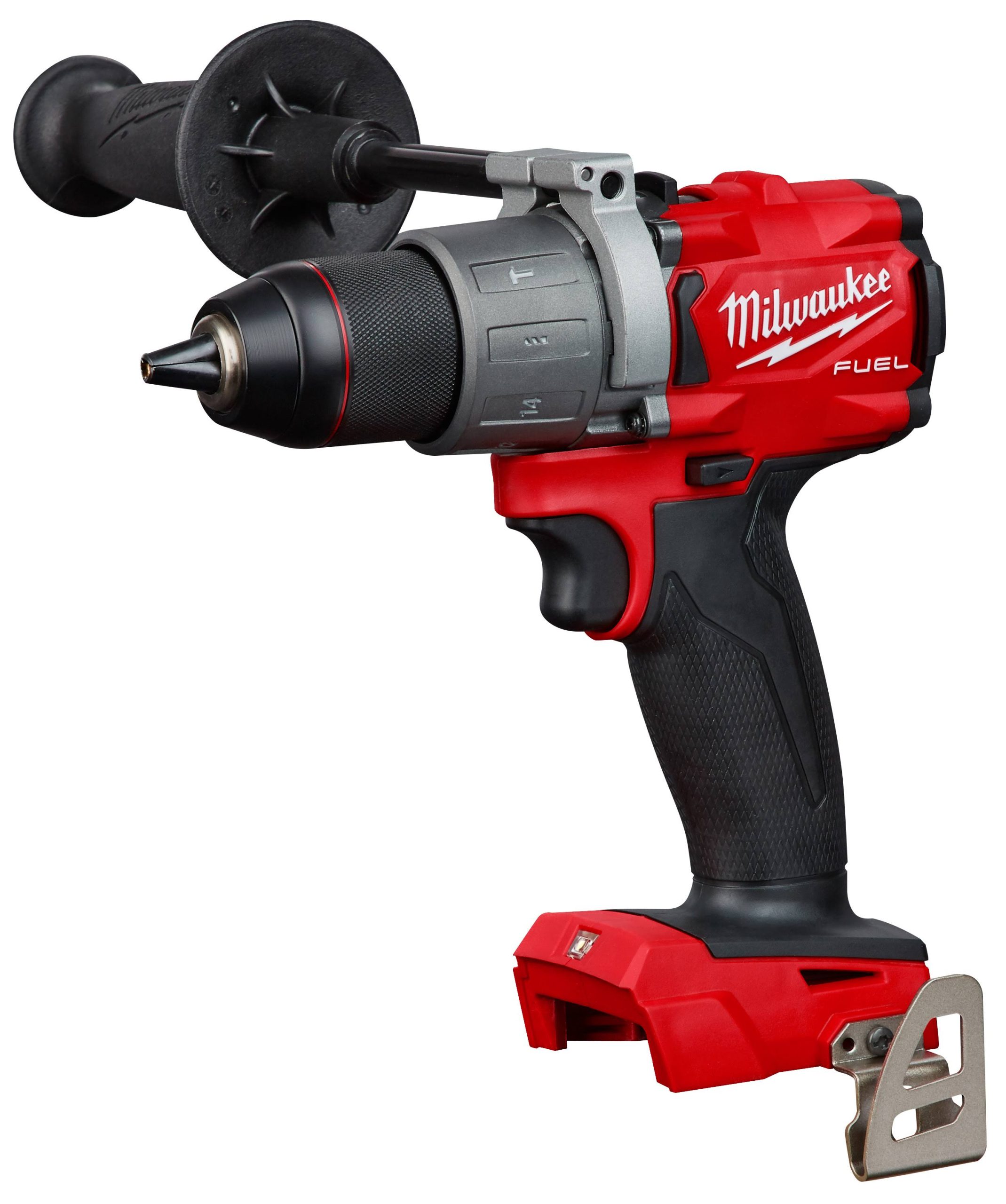 4de6d0c3bca770623c9ef7c8688e4af529e6f71eb078aef8d4e970d3feb53e7c.jpg Milwaukee 2804-20 M18 Fuel 1/2" Hammer Drill (Bare Tool) - Image 1