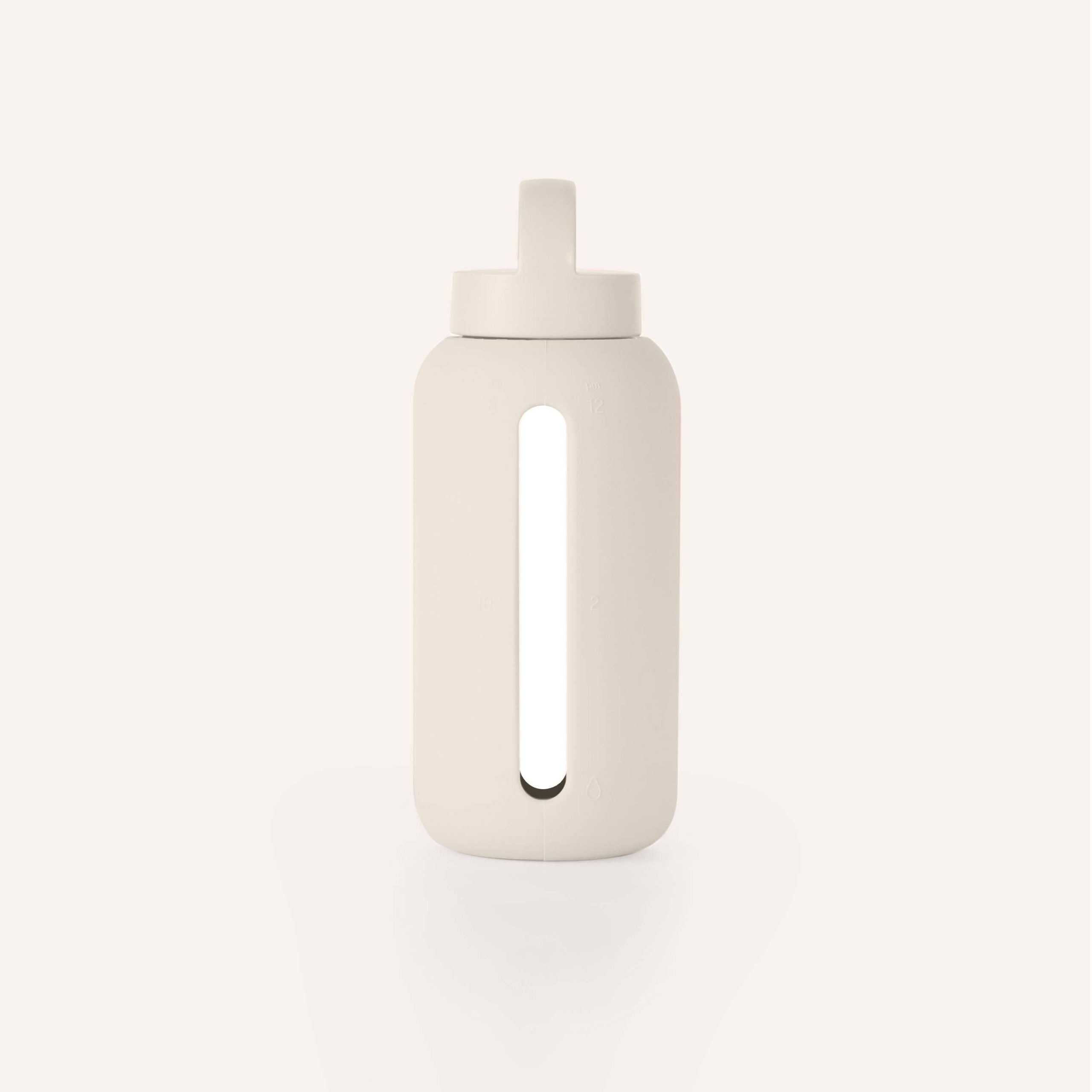 4df1fc7a64dbb115ff4edb39fe5e05ef1f5688f16c0d866074e98d1a34bc50c8.jpg Bink Salt 27oz Day Bottle Glass Water Bottle - Image 1