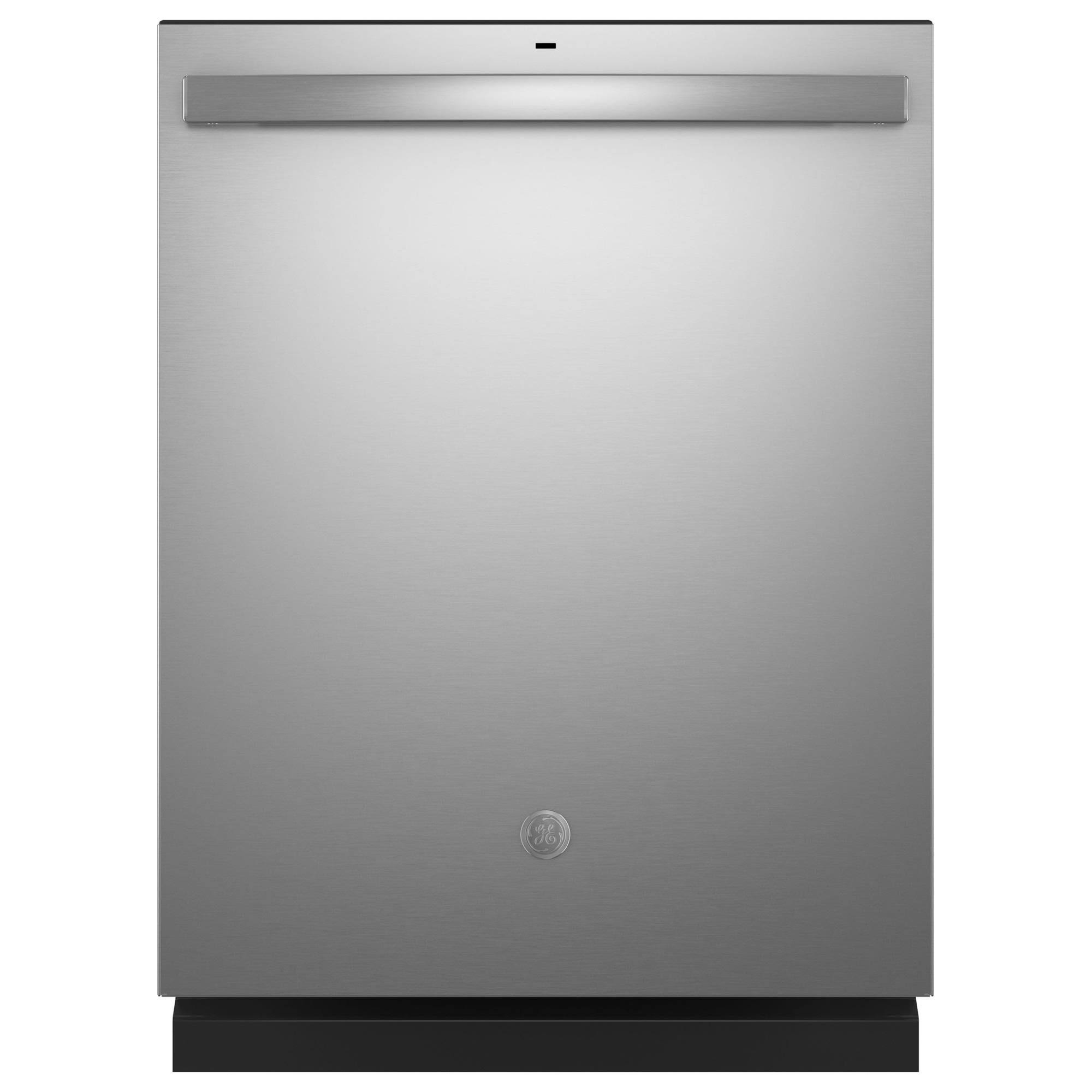 4e3b3abc7de790a445ae3dbe08211cd38eca9146fa83e6fb65ec77882e46da10.jpg GE Top Control with Plastic Interior Dishwasher with Sanitize Cycle & Dry Boost Stainless Steel - Image 1