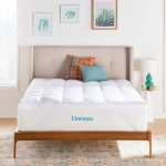 3 inch Down Alternative Fiber Bed Mattress Topper by Linenspa Essentials - White (Twin)