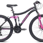 Genesis 26 In. Maeve Women'S Mountain Bike, Black and Pink