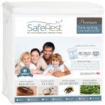 Saferest Premium Box Spring Encasement - Lab Tested Bed Bug Proof, Dust Mite Proof and Waterproof - Breathable, Noiseless and Vinyl Free