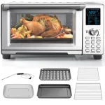 Nuwave Bravo XL Oven 1800 - Watt Stainless Steel Convection Oven 12 - in - 1 Smart Toaster Oven