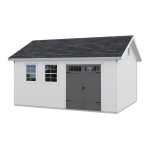 Handy Home Products Scarsdale 10 ft. x 16 ft. Wood Storage Shed