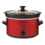 Elite Gourmet mst-275xr#electric Oval Slow Cooker, Adjustable Temp, Entrees, Sauces, Stews & Dips, Dishwasher Safe Glass Lid