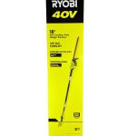 Ryobi RY40603BTL 18 in. 40-Volt Lithium-Ion Cordless Pole Hedge Trimmer (Tool-Only)
