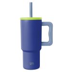 Simple Modern 24 oz Kids Tumbler with Handle and Spill Proof Lid | Insulated Cup Stainless Steel Water Bottle Stanley Fits Cupholders