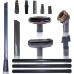 Vacext Household Cleaning Kit Attachments Vacuum Cleaner Accessories Universal Vacuum Hose Adapters Flexible Crevice Tool for Dryer Lint Vent Trap