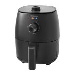 Mainstays Non-Stick Dishwasher Safe Basket Air Fryer - Black - 2.2 qt