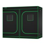 8x4 Grow Tent S848,8-16 Plants Use, 2 Large Front Doors and Floor Tray for Hydroponics Indoor Plants Growing 96�ɡ� x 48�ɡ� x 80�ɡ�
