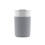 Ello Archie Ceramic Thermos Mug with Lid - Cool Gray - 11 fl oz