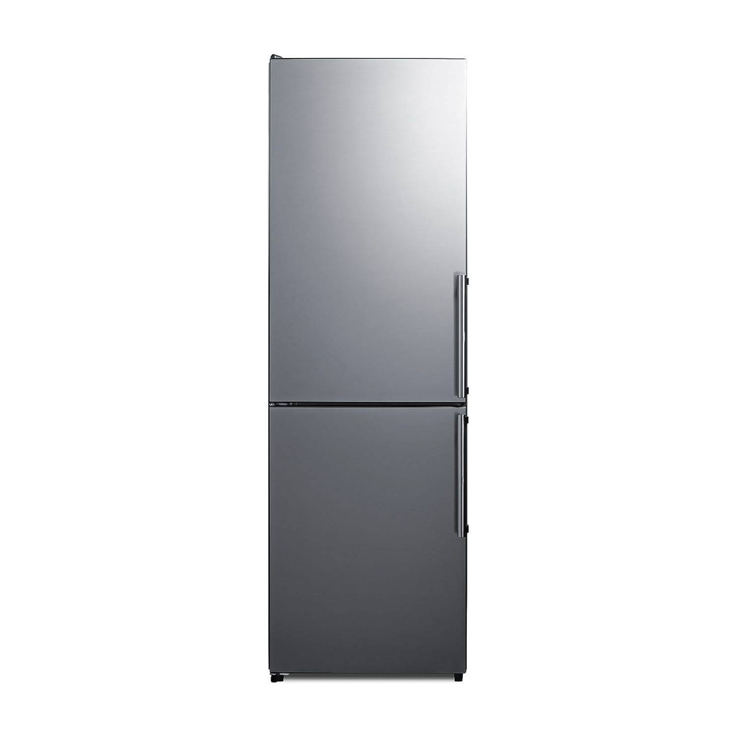 4f9df043f1cb7b817662e2fb00dcfb4a77fc664eee510b9cc036b4ba5d2a0d8c.jpg Summit 24" Counter Depth Bottom Freezer Refrigerator FFBF235PLLHD - Image 1