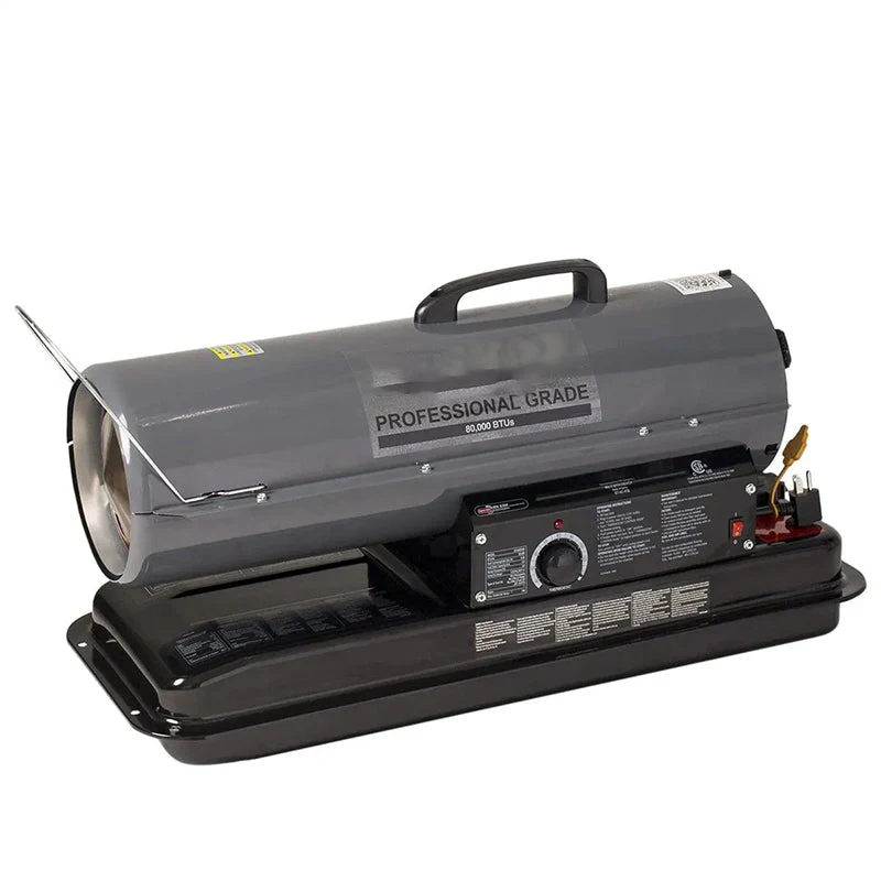500eac61b627433255df7928baa6ba72fdd8911217c109793d1c8bc5d5ded724.webp 80.000 BTU Indoor/Outdoor Portable Kerosene Forced Air Heater - Image 1