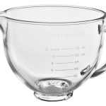 KitchenAid KSM5NLGB 5 Quart Tilt-Head Glass Bowl with Measurement Markings - Each