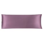 2 Pcs Body 20"x54" Satin Silky for Hair and Skin Pillowcase Mauve - Piccocasa