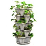 5 Tier Stackable Strawberry Herb Flower Vegetable Planter Vertical Garden