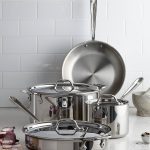 All-Clad Stainless Steel 7 Piece Cookware Set