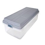 Hefty 63QT Hi-Rise Underbed Clear Storage Box