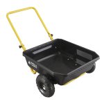 Gorilla Carts 4 Cu. ft. 300 lb. Capacity Poly Yard Cart GCR-4