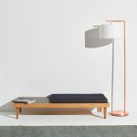 Brightech Montage Modern LED Floor Lamp - Rose Gold