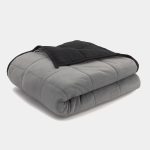 Ella Jayne 20lb Reversible Anti-Anxiety Weighted Blanket - Grey/White