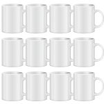 TANGLONG Sublimation Mugs Sublimation Mugs Blank Tazas para Sublimacion White Ceramic Sublimation Cups Bulk Mugs for Coffee Tea Latte Hot Cocoa 11
