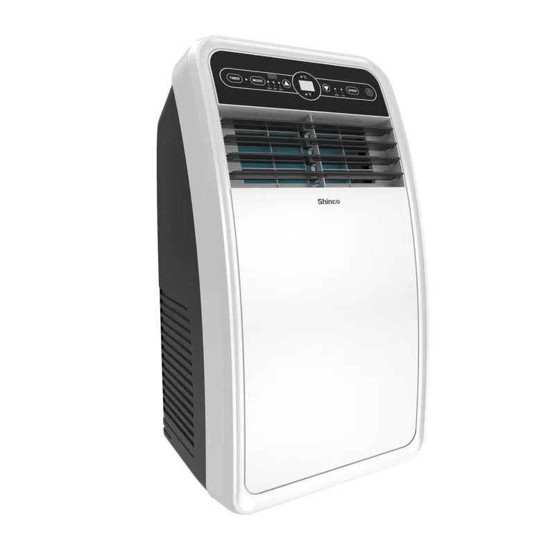51d211ba6770e9a5b9e74cb0ce0be062cb7e922c9fbcad2955581cfdd6ac0ab5.jpg Shinco 8,000 BTU Portable Air Conditioner with Remote YPF1-08C - Image 1