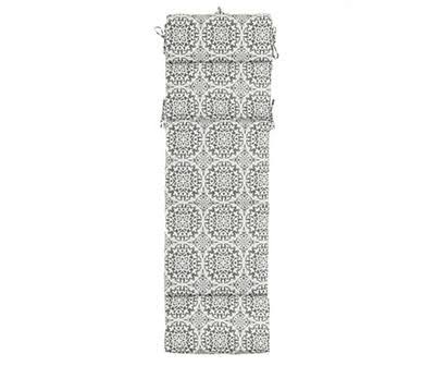 51f3b9daef41ceca81b8b3ad0d2daf532268d99ea54a1fe2447bbb6e862ab182.jpg Global Medallion Reversible Outdoor Chaise Cushion - Image 1