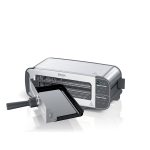 Ninja ST100 Foodi 2-in-1 Flip Toaster, 2-Slice Capacity, Compact Toaster Oven, 1500 Watts