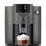 Jura E6 Fully Automatic Espresso Machine, Dark INOX | Williams Sonoma