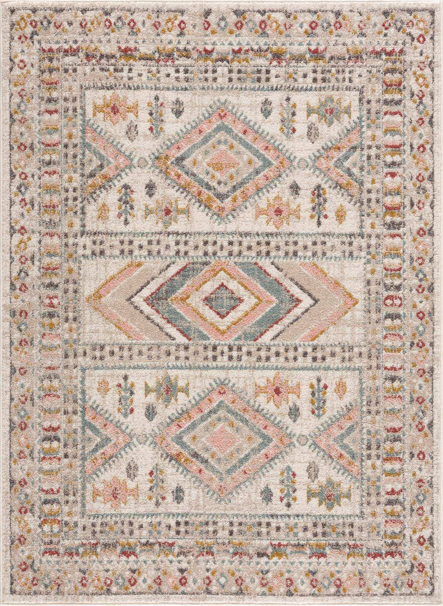 526092d3011d9e1aed18aa4a2ac40f3ecd0ce449f1d1caaeacdacfa122f05cad.jpg Hauteloom Diem Area Rug 6'7" x 9' Rectangle - Image 1