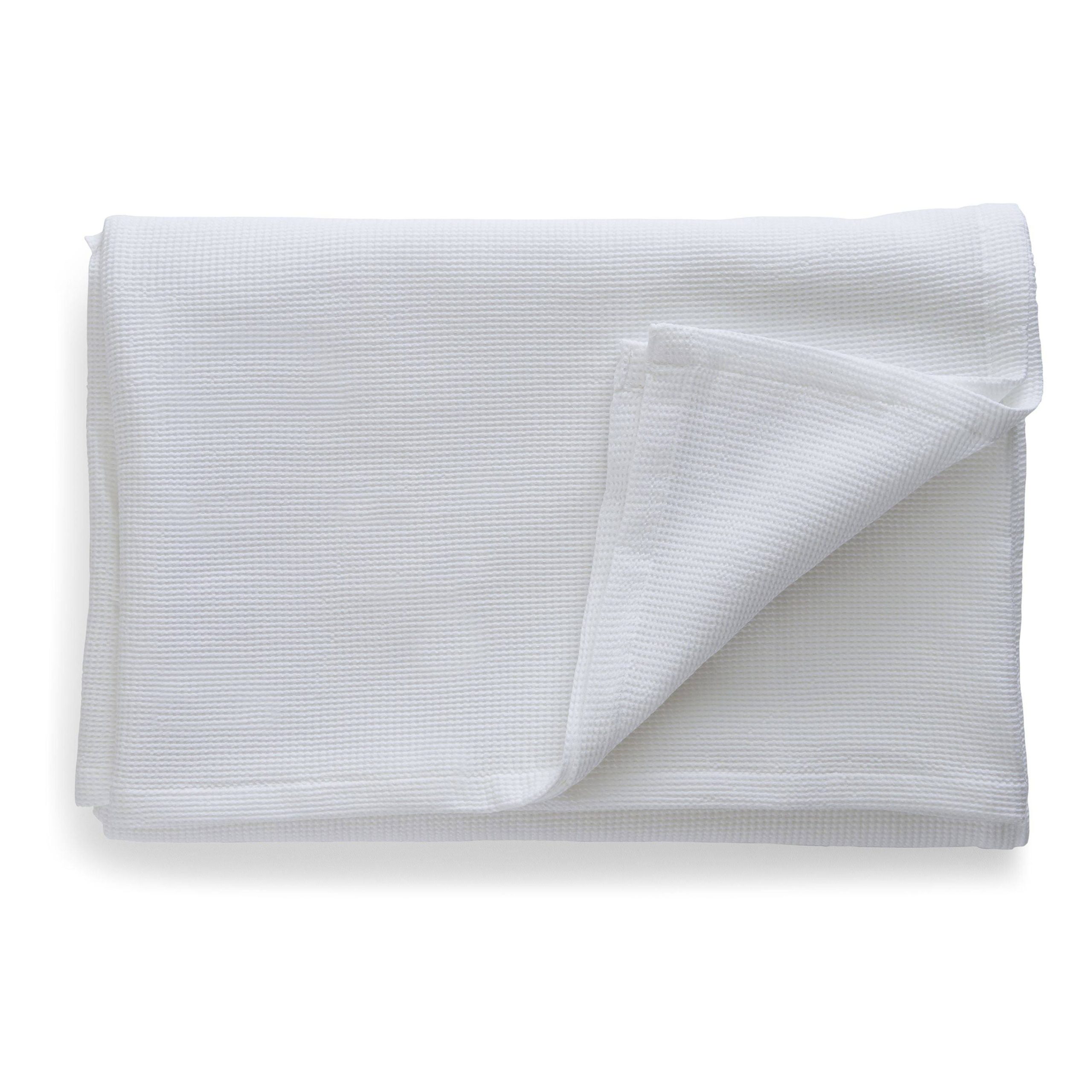 5261a1f89b03f958d449e635bf067412a18f1d7e07356c38951c2356127a3032.jpg Better Homes & Gardens Cotton Waffle Bed Blanket, Full/Queen, White - Image 1