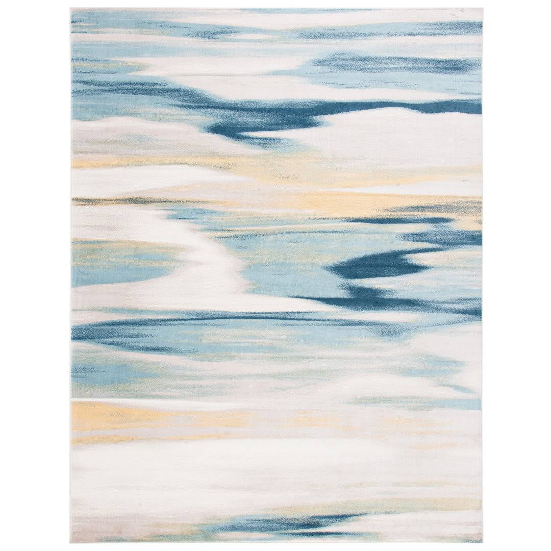 52628c798bcbe441155c482dddee89304e813a48d61d1b76438227c8ea7b6433.jpg Aliceyn Navy Area Rug Ebern Designs Rug Size: Rectangle 8' x 10' - Image 1