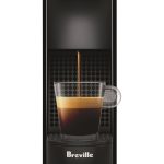 Breville Nespresso Essenza Mini Espresso Machine, Piano Black