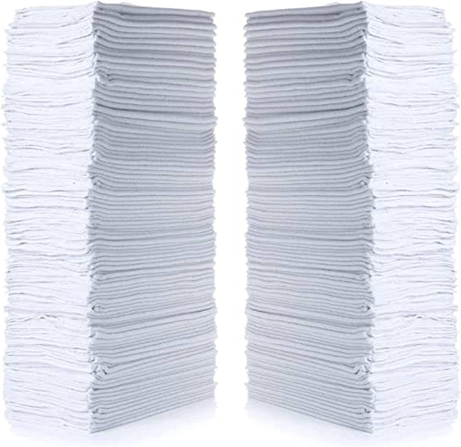529443d903319dc97ed8acefbccabe04d331fc5b071bb1d31e61fd0555bf5f81.jpg Simpli-Magic 79100 White 14 inchx12 inch, 50 Pack Shop Towels - Image 1