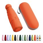 Trenovo Travel Umbrella - Mini Folding Compact Umbrella with Case, 8 Ribs Lightweight Portable Umbrella, Small Sun & Rain Pocket Umbrella for Girls