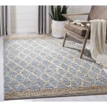Alegria Handmade Tufted Light Blue/Brown Rug Breakwater Bay Rug Size: Runner 2'6" x 8'
