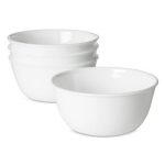 Corelle Livingware Bowl, White, 28 oz - 4 pack