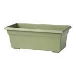 Novelty Countryside Flowerbox, 30 inch - Sage