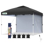 Pro 10x10 Pop Up Canopy Tent. Easy Setup Outdoor Instant Shelter for Patio