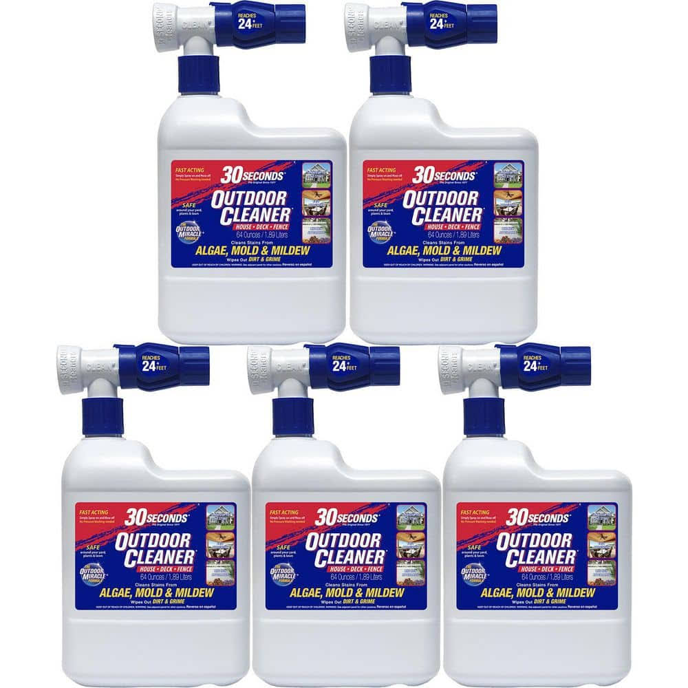 53a91ccf4e1043b6ed0b272a7f13f0fb9d4759784a7e50c8afaf3d722f6b096f.jpg 64 oz. Outdoor Ready-to-Spray Cleaner (5-Pack) - Image 1