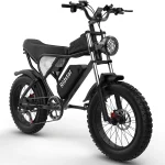 Electric Bike for Adults Ridstar, 20" Fat Tire Electric Motorcycle, 1000W Electric Bike with Removable 48V/20ah Battery E - Bike Shimano 7 Full Suspension Electric Bicycle