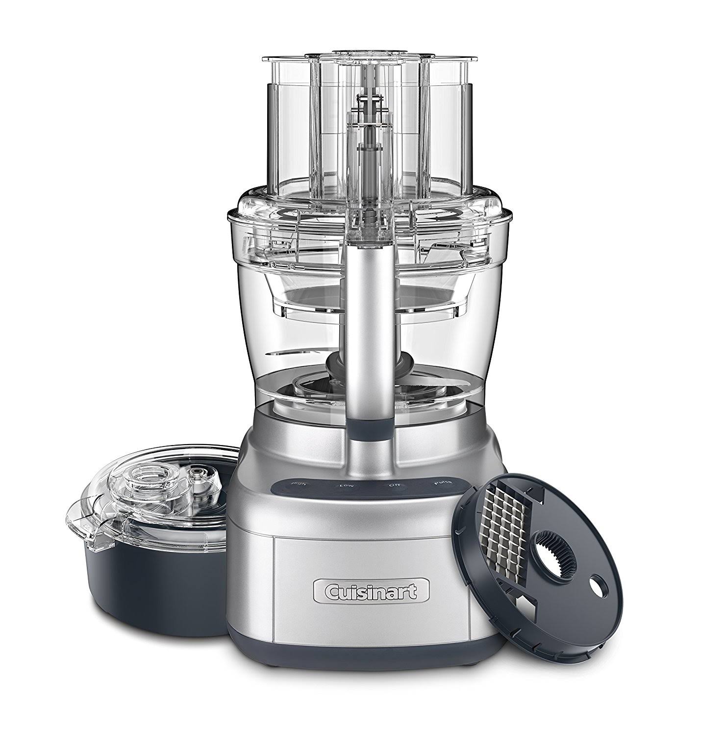 53e212331b3b671b298545f051ce55678db8dd29d7d1bd603f19b26a02e8eb43.jpg Cuisinart Elemental FP-13DSV 13 Cup Food Processor with Dicing - Stainless Steel - Image 1