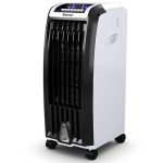 Nightcore Air Cooler, Portable Air Cooler with 3 Different Wind Speed, Bladeless Electric Fan, Humidifier with Remote Control