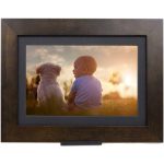 10in Espresso PhotoShare Friends and Family Smart Frame