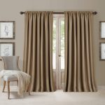 All Seasons Single Blackout Window Curtain Panel - 52" x 84" - Antique Gold - Elrene Home Fashions