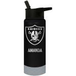Las Vegas Raiders 24oz. Personalized Jr. Thirst Water Bottle