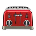 Cuisinart 4 Slice Metal Classic Toaster - Red